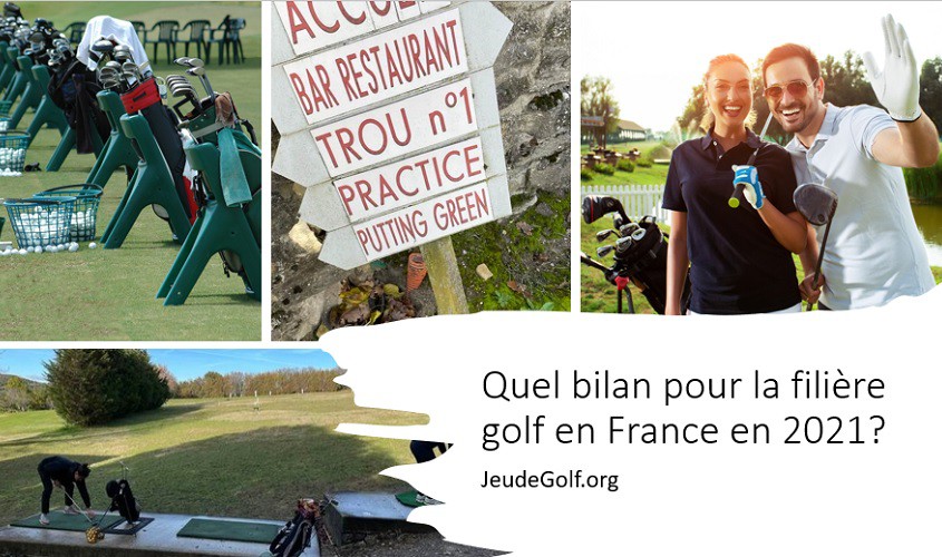 Licenciés pratiquant le golf en France en 2021